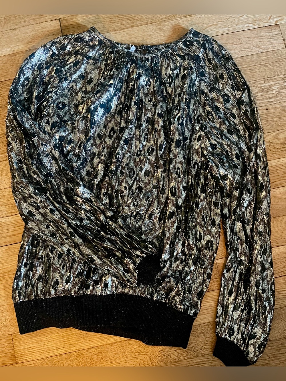 VINTAGE Peacock Blouse from the 60s!
Sz 6